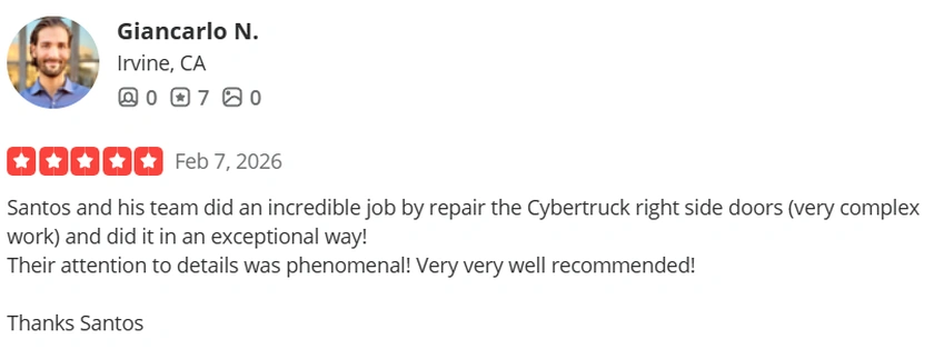 Yelp Review from Giancarlo N.