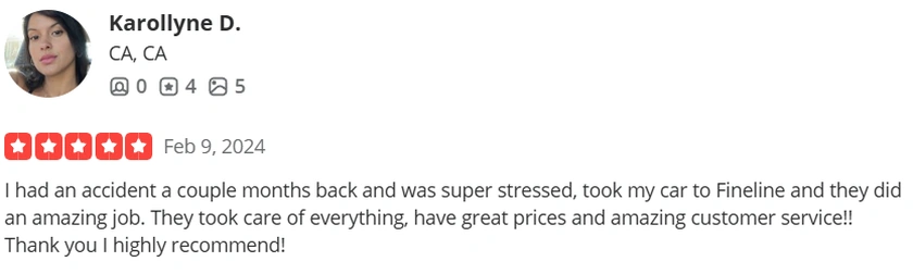 Yelp Review from Karollyne D.