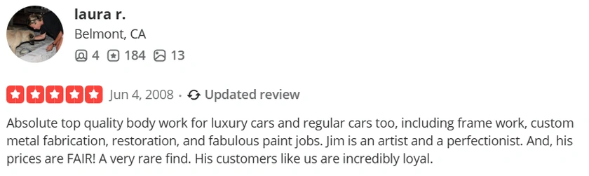 Yelp Review from Laura R.